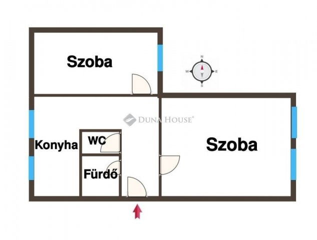 Eladó panellakás, Kiskunfélegyházán 32.9 M Ft, 2 szobás