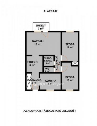 Eladó panellakás, Debrecenben 89 M Ft, 2 szobás