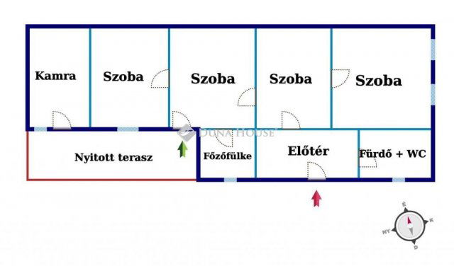 Eladó családi ház, Kiskunfélegyházán 35.9 M Ft, 4 szobás