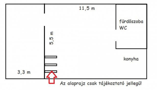 Eladó üzlethelyiség, Budapesten, VIII. kerületben 30 M Ft