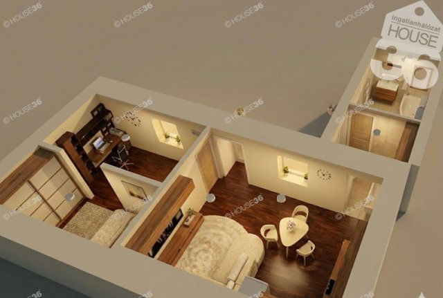 Eladó ikerház, Kecskeméten 46.9 M Ft, 2 szobás