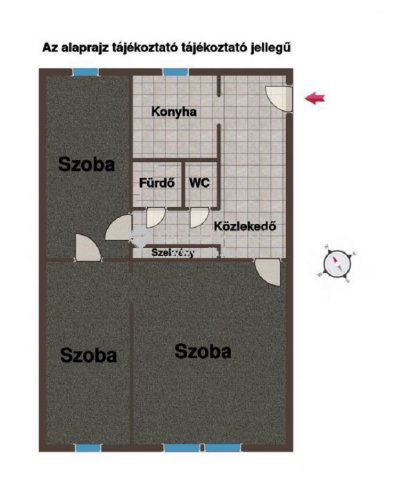 Eladó téglalakás, Budapesten, X. kerületben 63.49 M Ft, 3 szobás