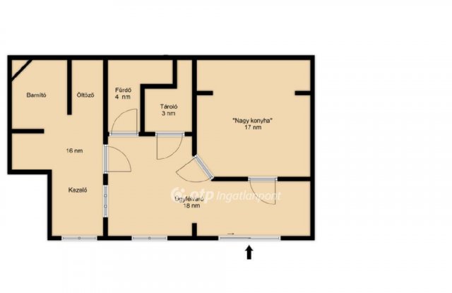 Eladó téglalakás, Budapesten, IX. kerületben 56.5 M Ft, 3 szobás