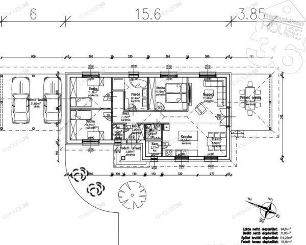 Eladó családi ház, Kecskeméten 124.9 M Ft, 4 szobás