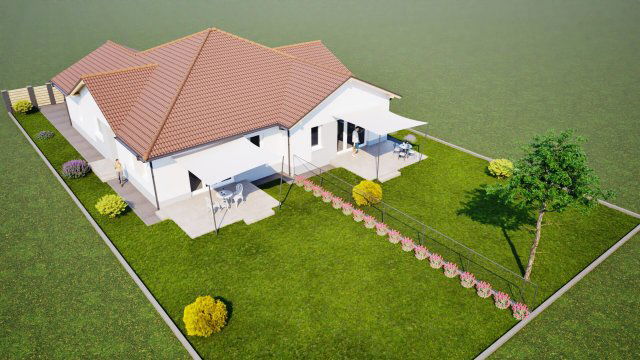 Eladó ikerház, Csörögön 89.9 M Ft, 4 szobás