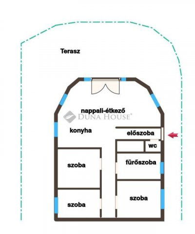 Eladó téglalakás, Szekszárdon 83 M Ft, 4 szobás