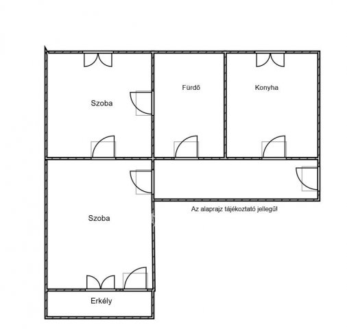 Eladó panellakás, Pécsett 44.9 M Ft, 2 szobás