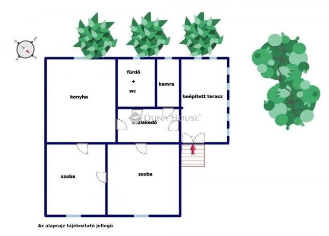 Eladó ikerház, Szegeden 42 M Ft, 2 szobás / költözzbe.hu