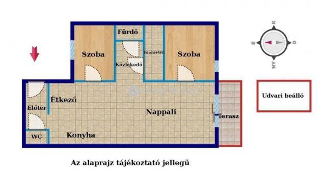 Kiadó téglalakás, albérlet, Veszprémben 300 E Ft / hó
