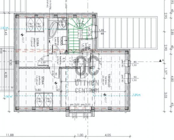 Eladó téglalakás, Ráckevén 63.5 M Ft, 3 szobás