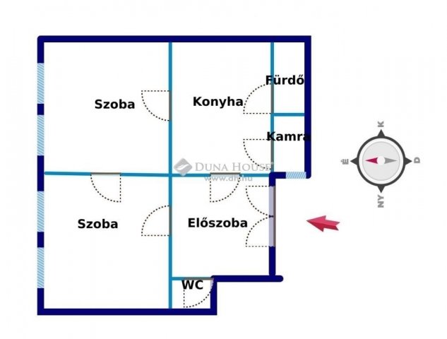 Eladó téglalakás, Kecskeméten 79 M Ft, 2 szobás