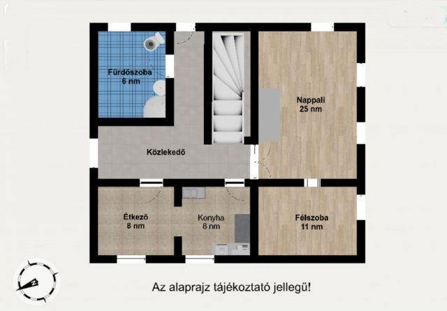 Eladó családi ház, Győrújbaráton 92.9 M Ft, 2+1 szobás