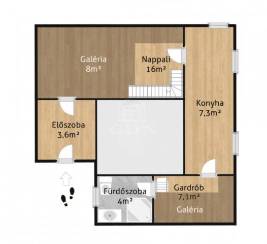 Eladó téglalakás, Budapesten, VI. kerületben 89.9 M Ft