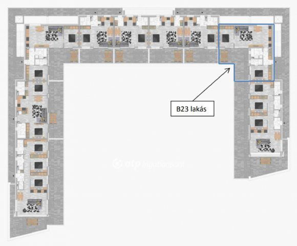 Eladó téglalakás, Tiszafüreden 85.5 M Ft, 3 szobás