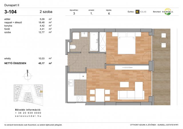 Eladó téglalakás, Budapesten, XI. kerületben 90.2 M Ft, 2 szobás