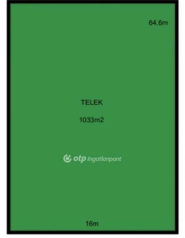 Eladó telek, Tetétlenen 2.5 M Ft / költözzbe.hu