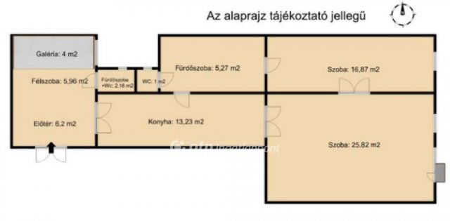 Eladó téglalakás, Budapesten, VIII. kerületben 95 M Ft