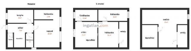 Eladó téglalakás, Kisújszálláson 39 M Ft, 2+1 szobás