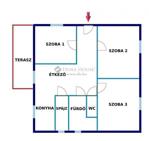 Eladó családi ház, Kartalon 73 M Ft, 3 szobás