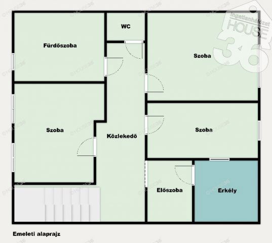 Eladó családi ház, Kiskunhalason 73.9 M Ft, 4 szobás