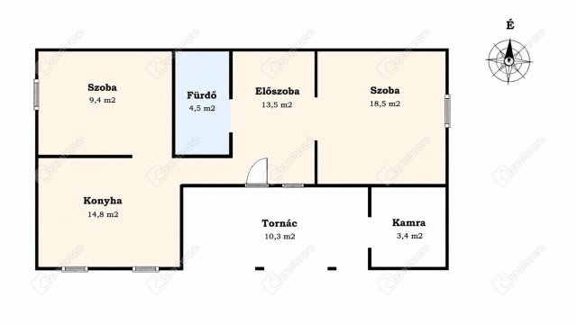 Eladó családi ház, Szerencsen 15.99 M Ft, 2 szobás