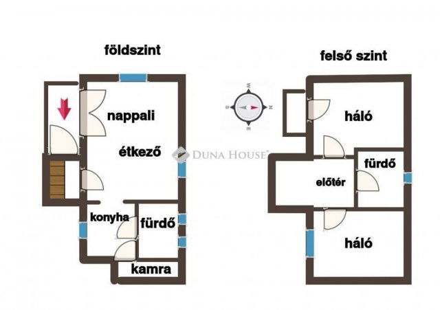 Eladó ikerház, Budapesten, II. kerületben 165 M Ft, 3 szobás