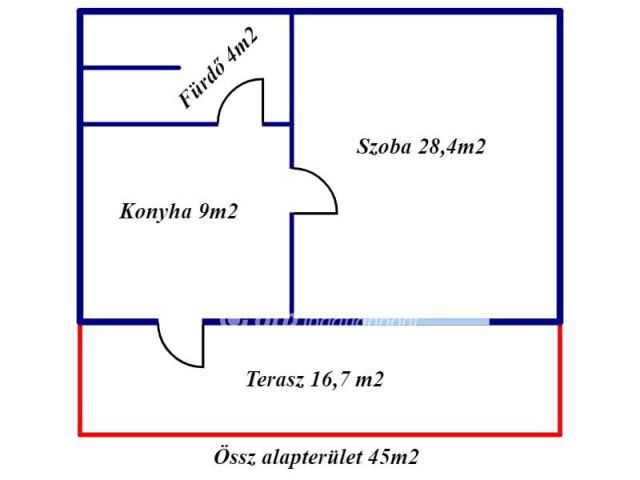 Eladó téglalakás, Sárospatakon 18 M Ft, 1 szobás