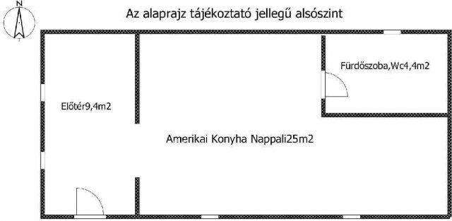 Eladó nyaraló, Délegyházán 55 M Ft, 1+1 szobás