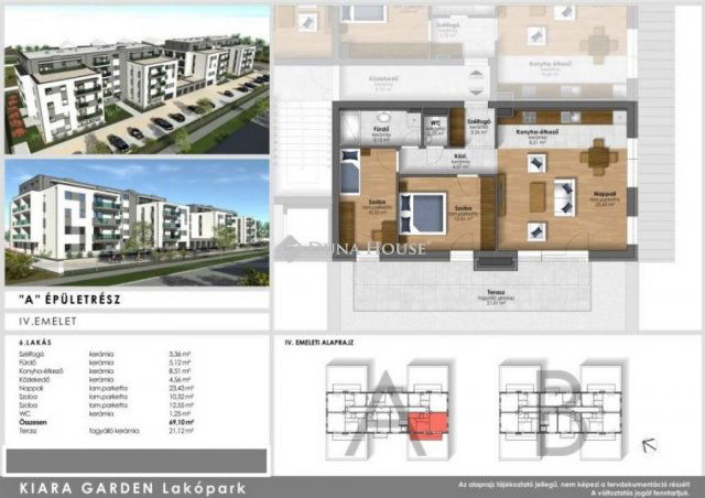 Eladó téglalakás, Szombathelyen 76.9 M Ft, 3 szobás