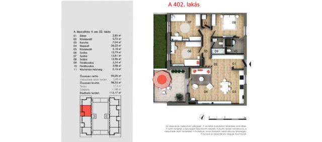 Eladó téglalakás, Budapesten, XXIII. kerületben 110 M Ft