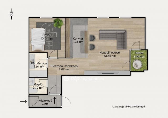 Eladó téglalakás, Budapesten, XIII. kerületben 199 M Ft