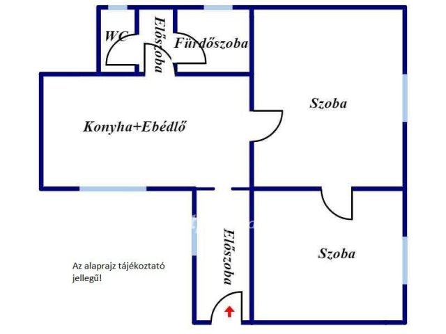 Eladó családi ház, Biharkeresztesen 18 M Ft, 2 szobás