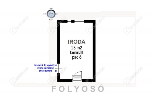 Kiadó iroda, Miskolcon 69 E Ft / hó / költözzbe.hu