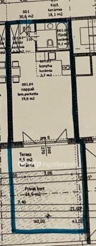 Eladó téglalakás, Budapesten, I. kerületben 75 M Ft, 1 szobás