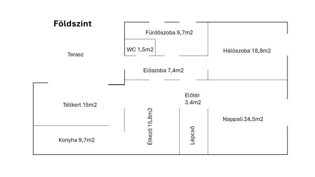 Eladó családi ház, Tatabányán 97 M Ft, 3+3 szobás