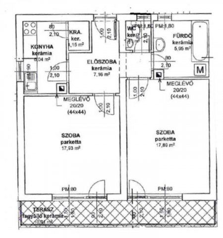 Eladó családi ház, Érden 60 M Ft, 2 szobás