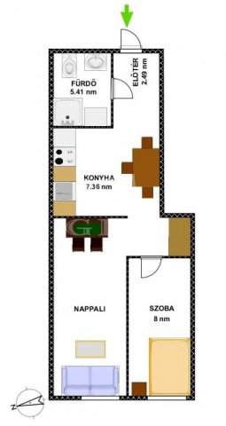 Eladó téglalakás, Budapesten, VII. kerületben 67 M Ft