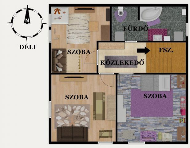 Eladó téglalakás, Maglódon, Mátyás Király utcában 99 M Ft