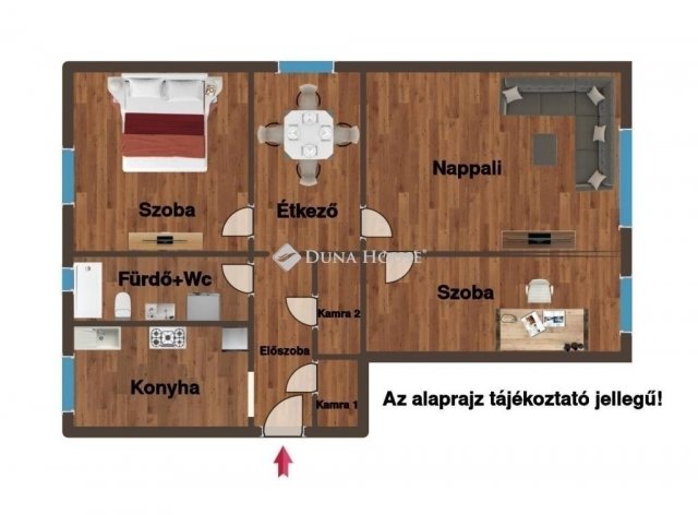 Eladó téglalakás, Budapesten, XIV. kerületben 95 M Ft, 3 szobás