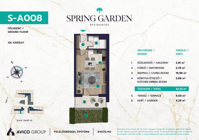 Eladó téglalakás, Budapesten, XIII. kerületben 68.19 M Ft