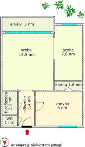 Eladó téglalakás, Budapesten, XXI. kerületben 48.9 M Ft