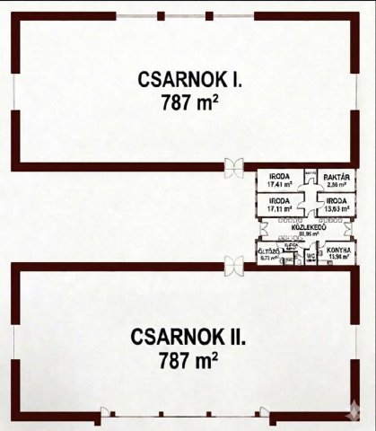 Kiadó ipari ingatlan, Debrecenben 3600 E Ft / hó
