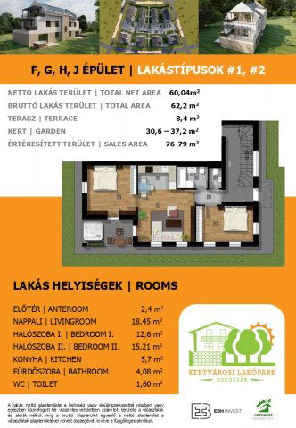 Eladó téglalakás, Budapesten, XXIII. kerületben 99.9 M Ft