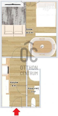 Eladó téglalakás, Budapesten, XIV. kerületben 44.9 M Ft