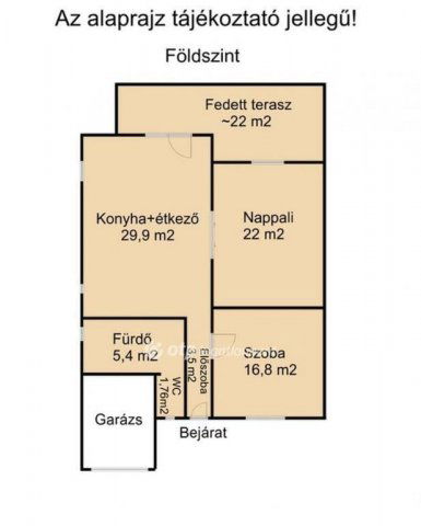Eladó családi ház, Pápán 49.99 M Ft, 4 szobás