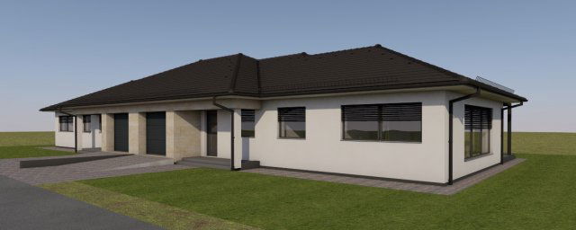 Eladó ikerház, Nyíregyházán 69.9 M Ft, 3 szobás