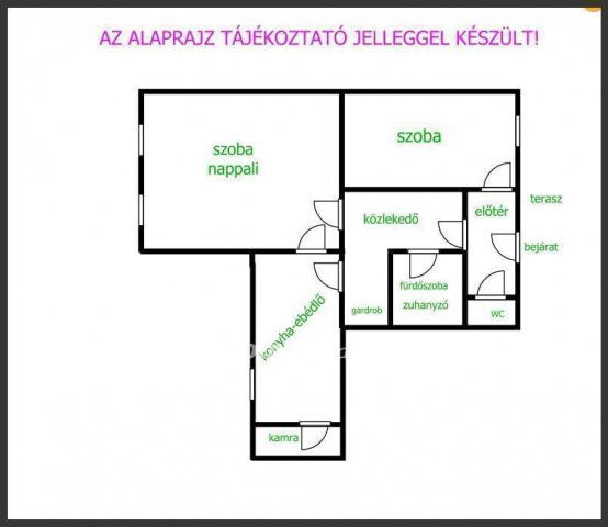 Eladó téglalakás, Debrecenben 78 M Ft, 2 szobás