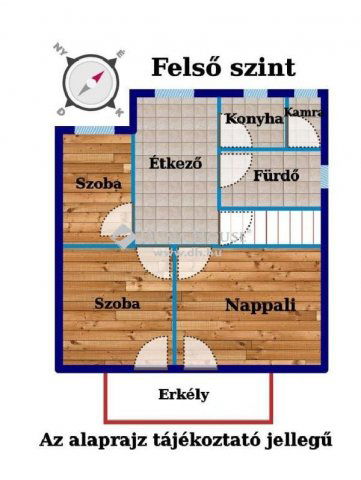 Eladó családi ház, Budapesten, XV. kerületben 105 M Ft, 6 szobás