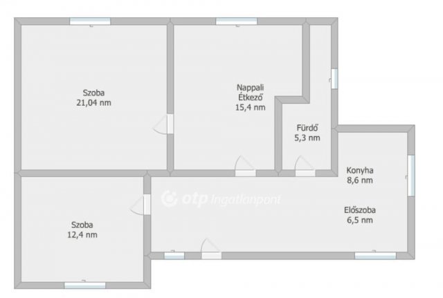 Eladó családi ház, Tolnán 36.9 M Ft, 2 szobás