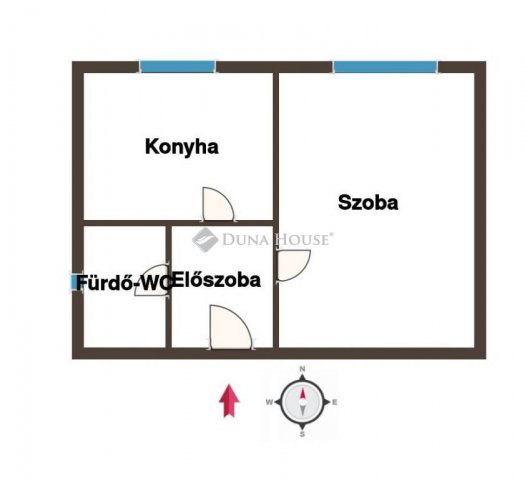 Eladó családi ház, Simonfán 16.5 M Ft, 1 szobás